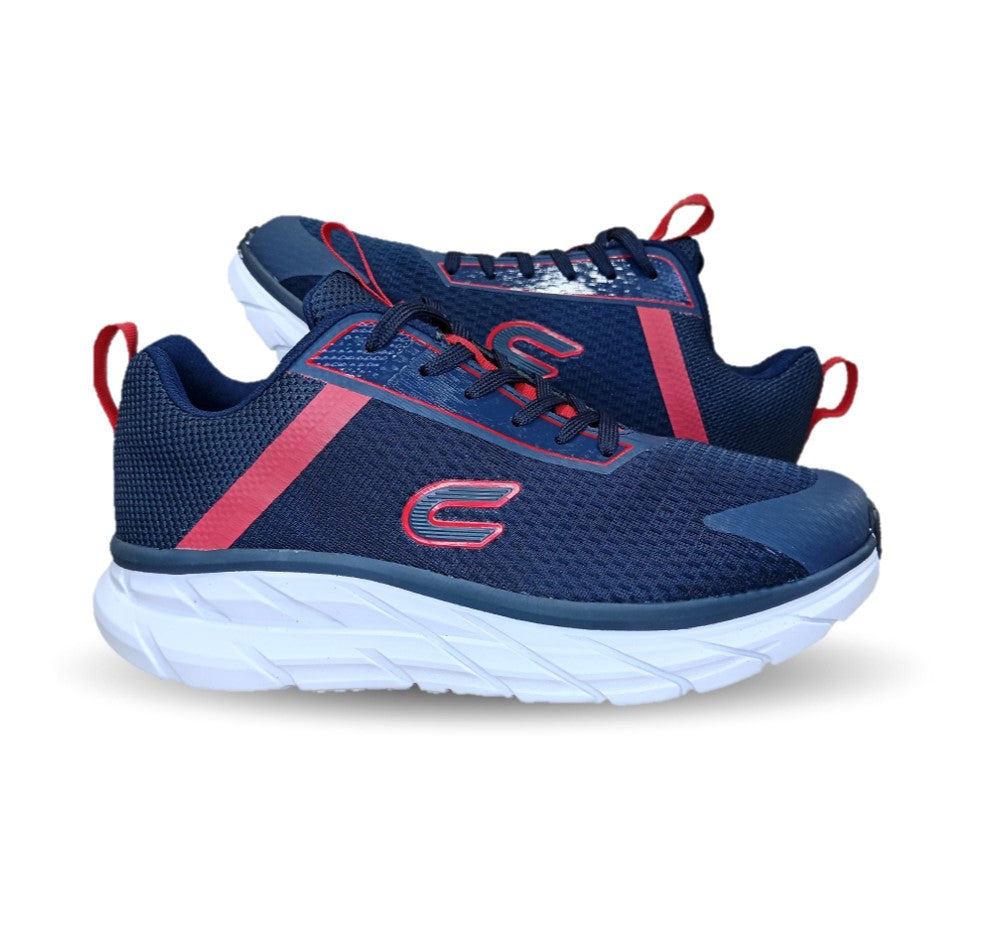 Tenis Deportivo Court 1115 Marino/Rojo para hombre