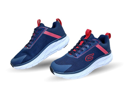 Tenis Deportivo Court 1115 Marino/Rojo para hombre