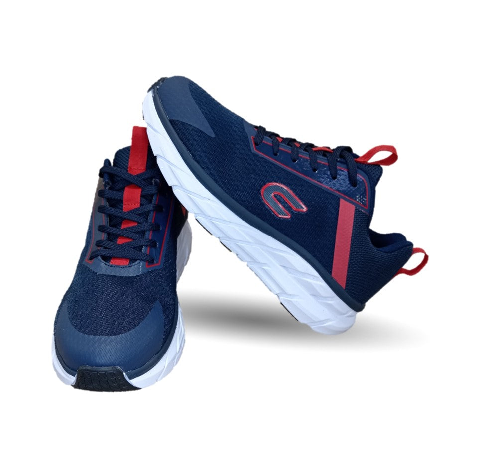Tenis Deportivo Court 1115 Marino/Rojo para hombre
