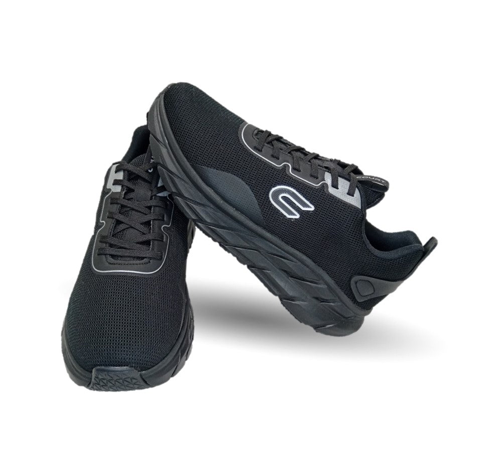 Tenis Deportivo con tecnología Breathable Court 1116 Negro para hombre