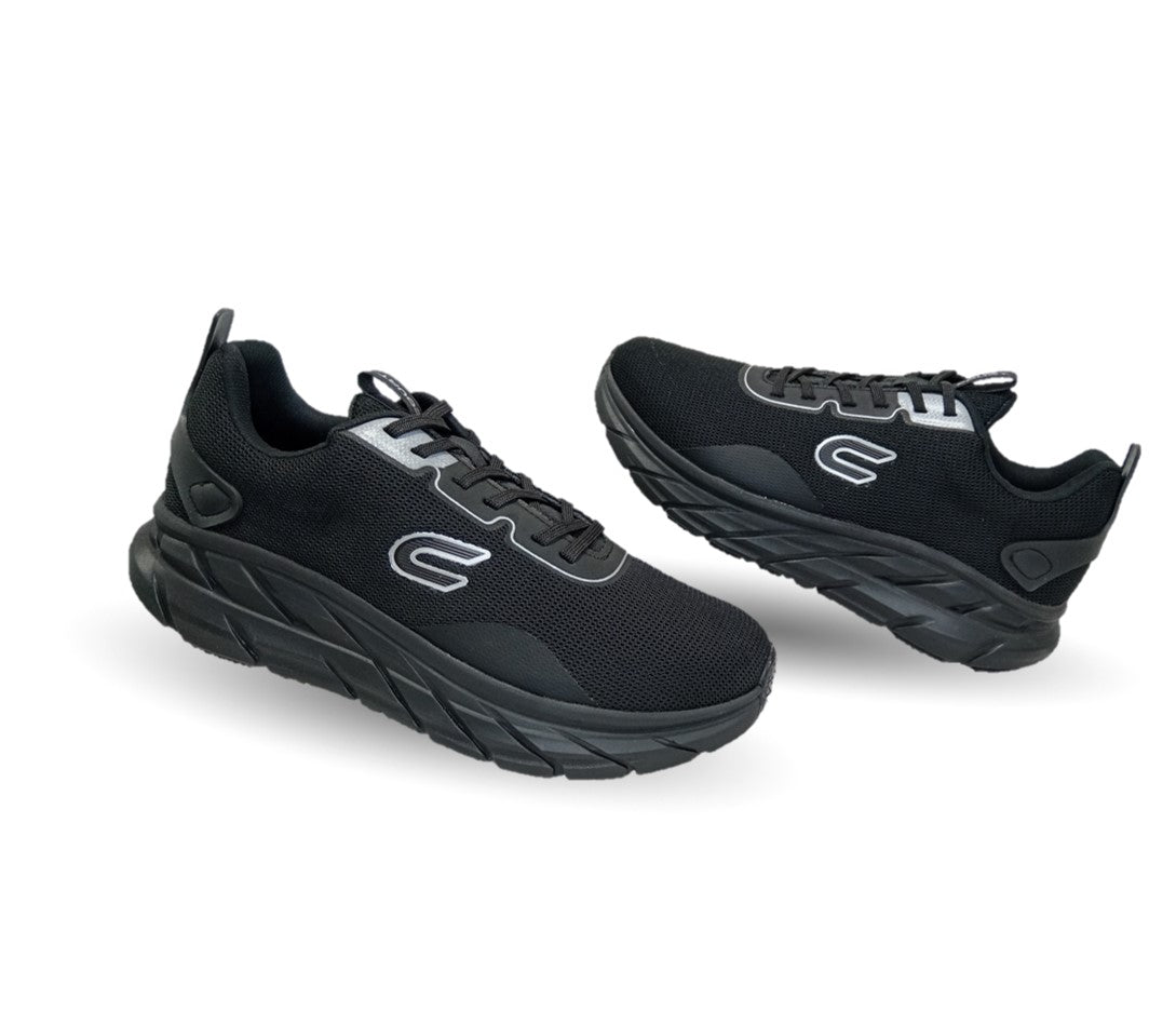 Tenis Deportivo con tecnología Breathable Court 1116 Negro para hombre