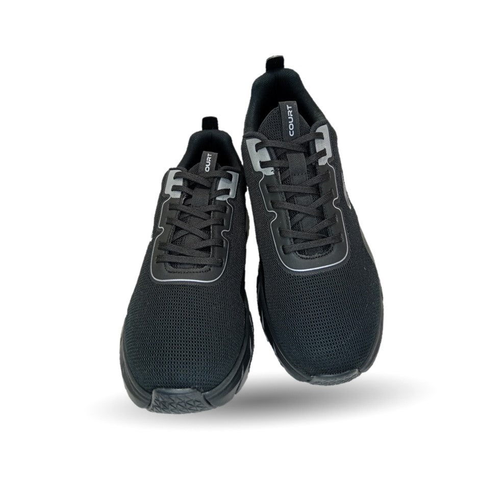 Tenis Deportivo con tecnología Breathable Court 1116 Negro para hombre