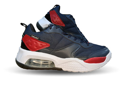 Tenis Deportivo con burbuja de aire Court 1131 Marino/Rojo para hombre