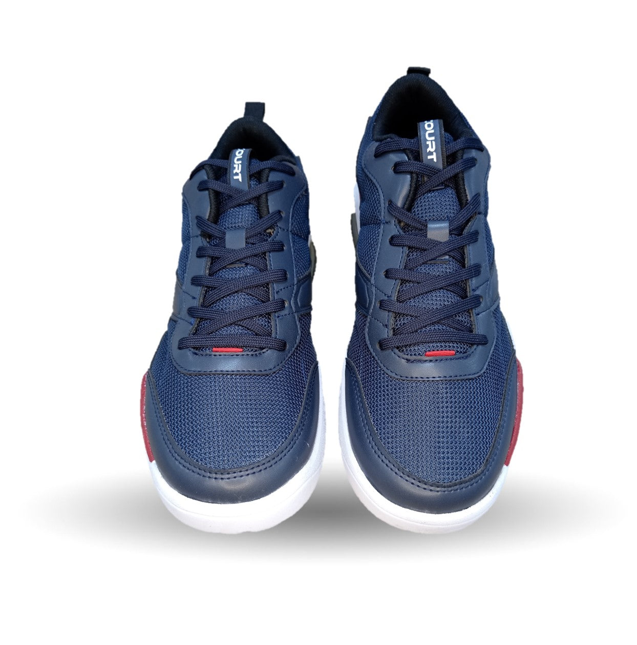 Tenis Deportivo con burbuja de aire Court 1131 Marino/Rojo para hombre