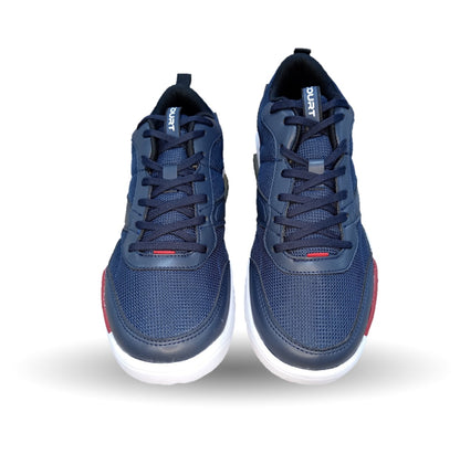 Tenis Deportivo con burbuja de aire Court 1131 Marino/Rojo para hombre