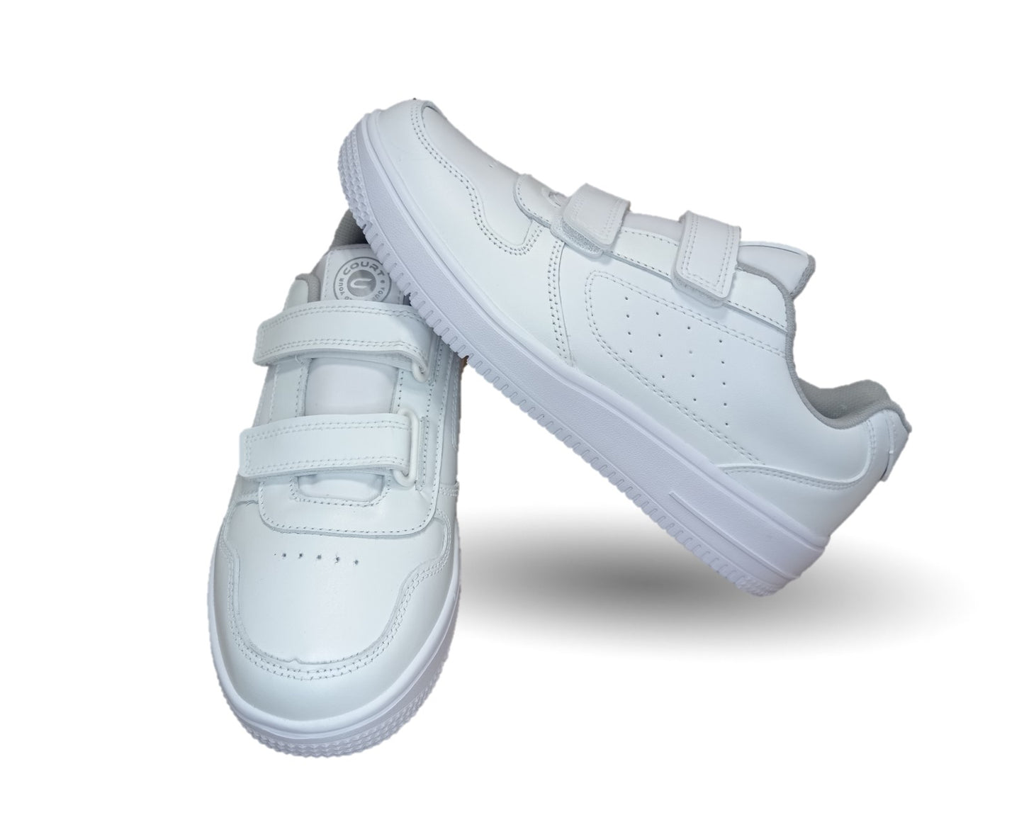 Tenis Urbano de piel Court 2379 Blanco para dama