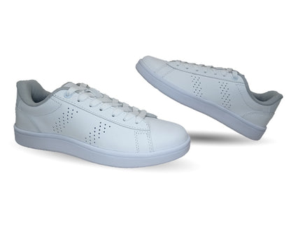 Tenis Urbano y Escolar de piel Court 257 Blanco unisex para hombre y mujer