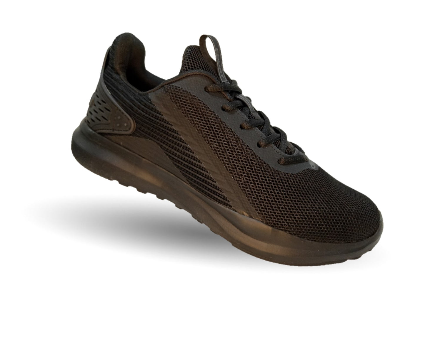 Tenis Deportivo Court 4041 Negro/Negro Unisex para hombre y mujer