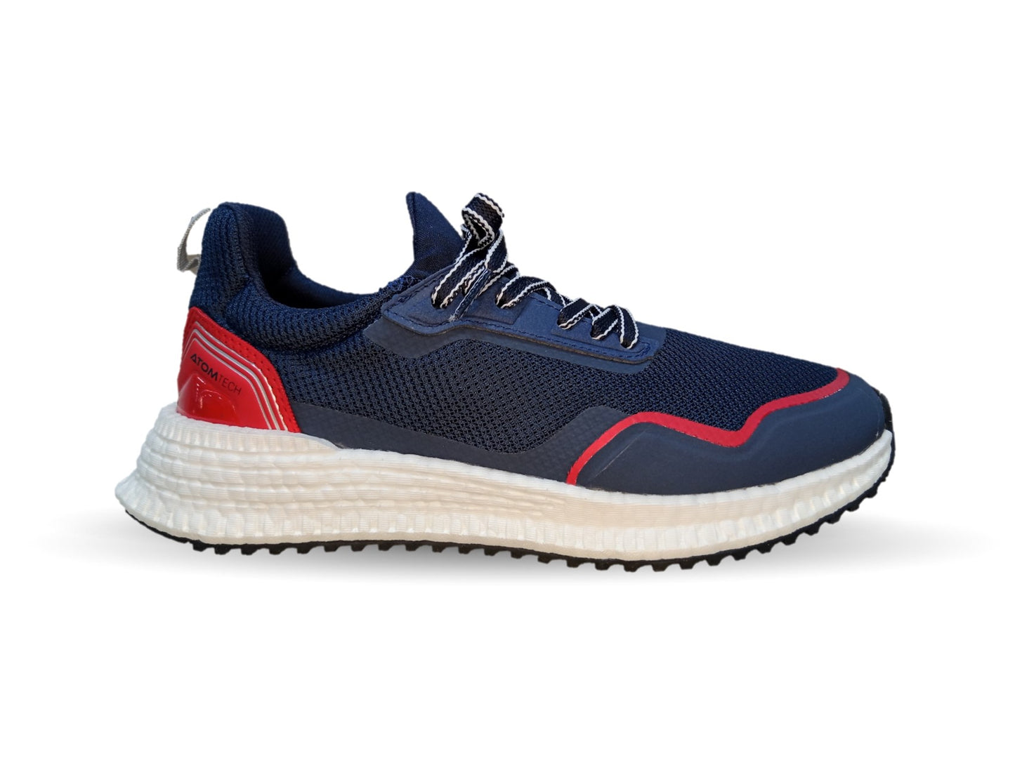Tenis Deportivo Court 4442 Marino/Rojo para hombre