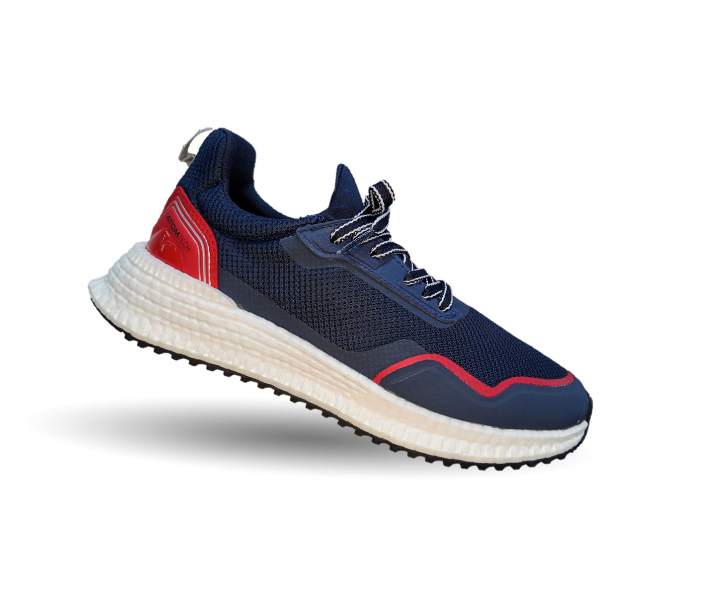 Tenis Deportivo Court 4442 Marino/Rojo para hombre