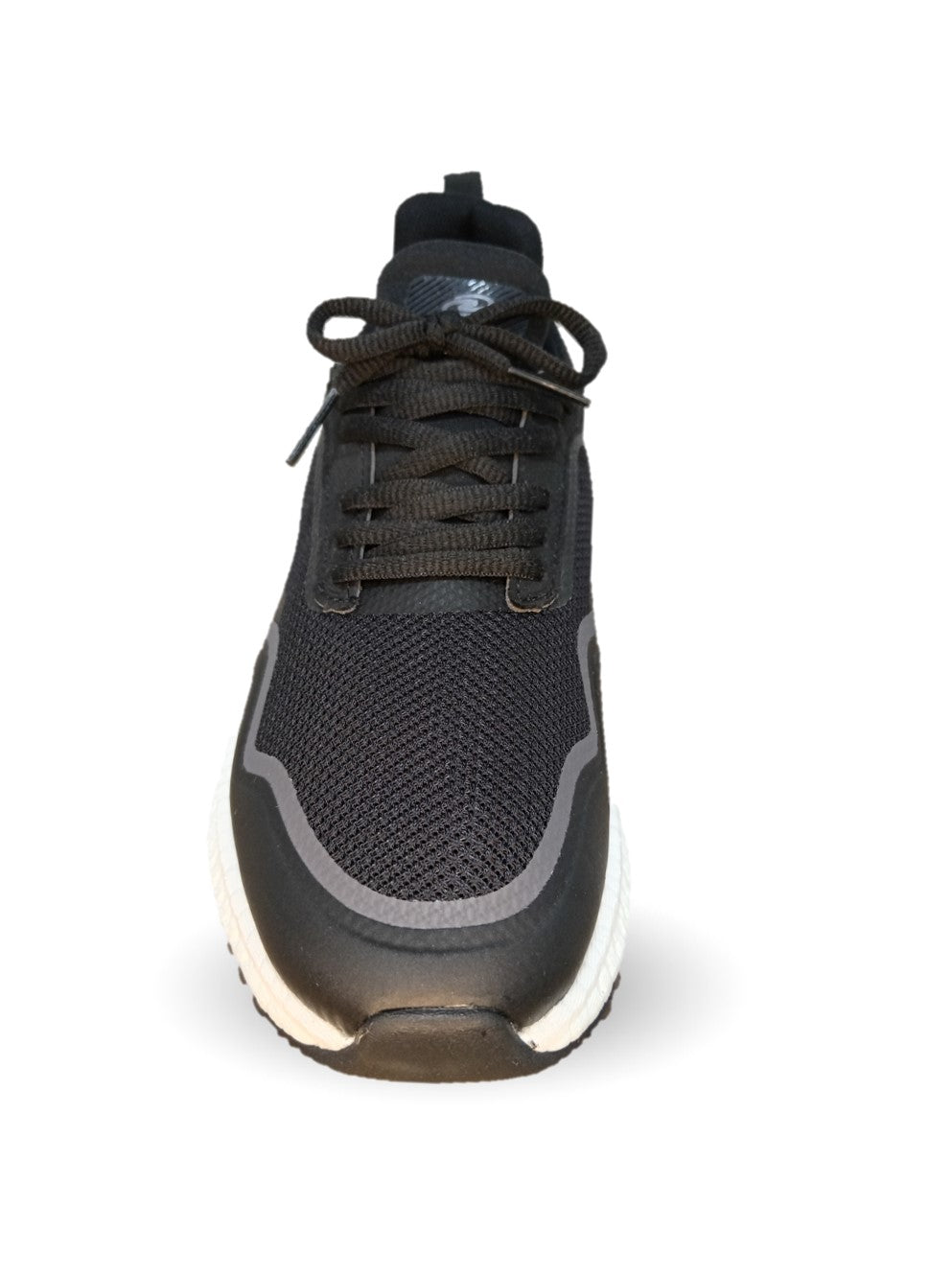 Tenis Deportivo Court 4442 Negro/Amarillo para hombre