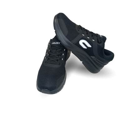 Tenis Deportivo con tecnología Breathable Court 4721 Negro para hombre