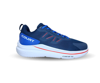 Tenis Deportivo con tecnología Breathable Court 4725 Azul Marino para hombre