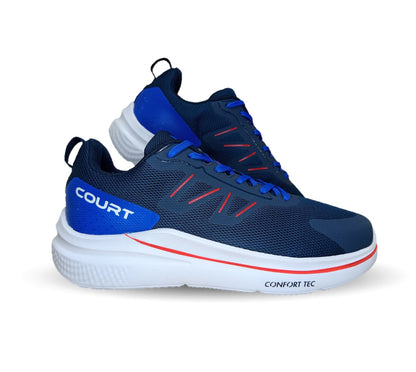 Tenis Deportivo con tecnología Breathable Court 4725 Azul Marino para hombre
