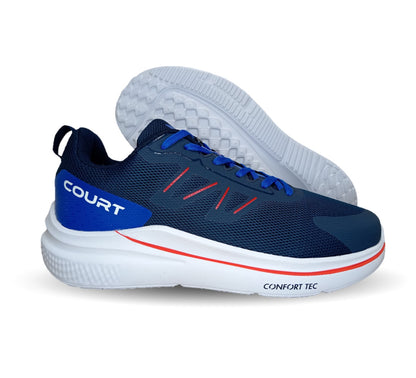 Tenis Deportivo con tecnología Breathable Court 4725 Azul Marino para hombre