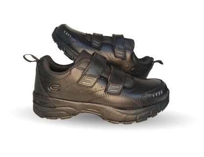 Tenis Urbano de piel Court 7157 Negro para hombre