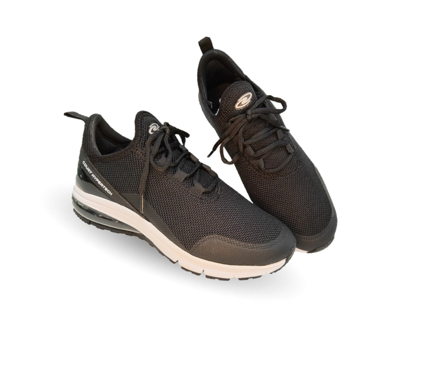 Tenis deportivo con burbuja de aire Court 7737 Negro/Blanco para hombre