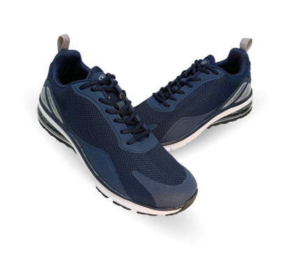 Tenis deportivo con burbuja de aire Court 7810 Marino/Plata para hombre