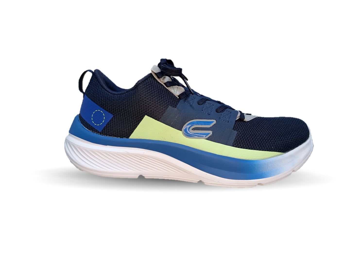 Tenis Deportivo con tecnología Breathable Court 7904 Marino/Verde para hombre