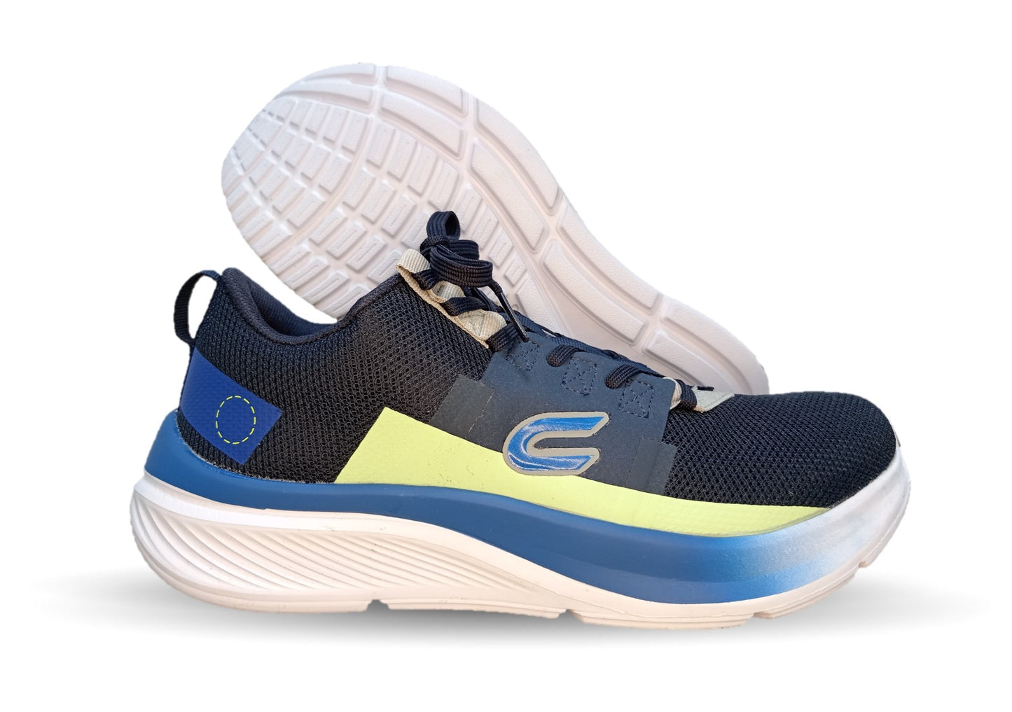 Tenis Deportivo con tecnología Breathable Court 7904 Marino/Verde para hombre