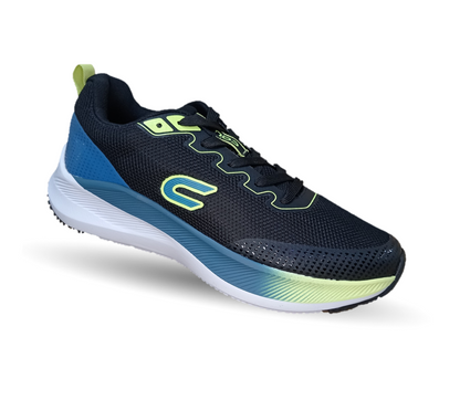 Tenis Deportivo con tecnología Breathable Court 7908 Negro/Verde para hombre