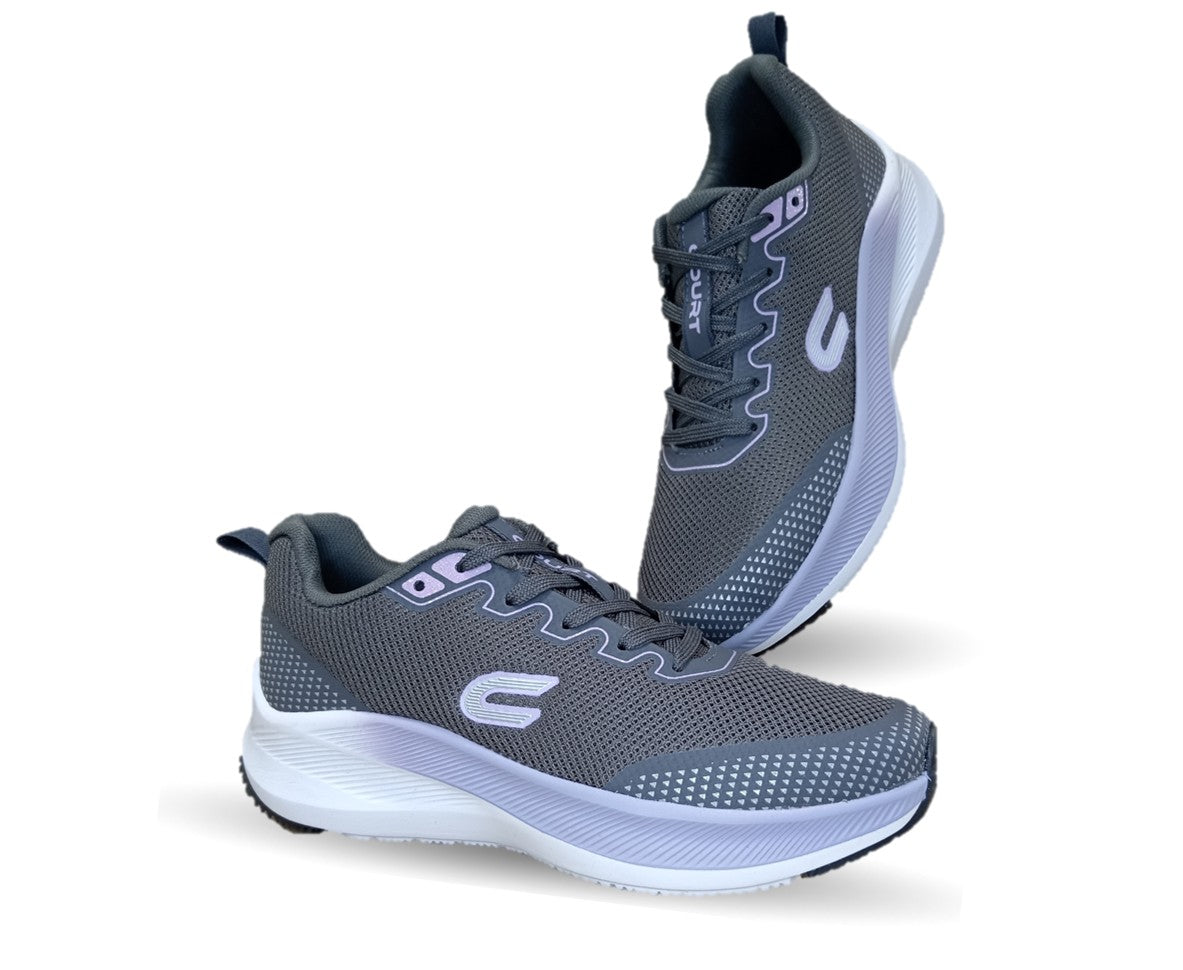 Tenis Deportivo con tecnología Breathable Court 7908 Oxford/Lila para mujer