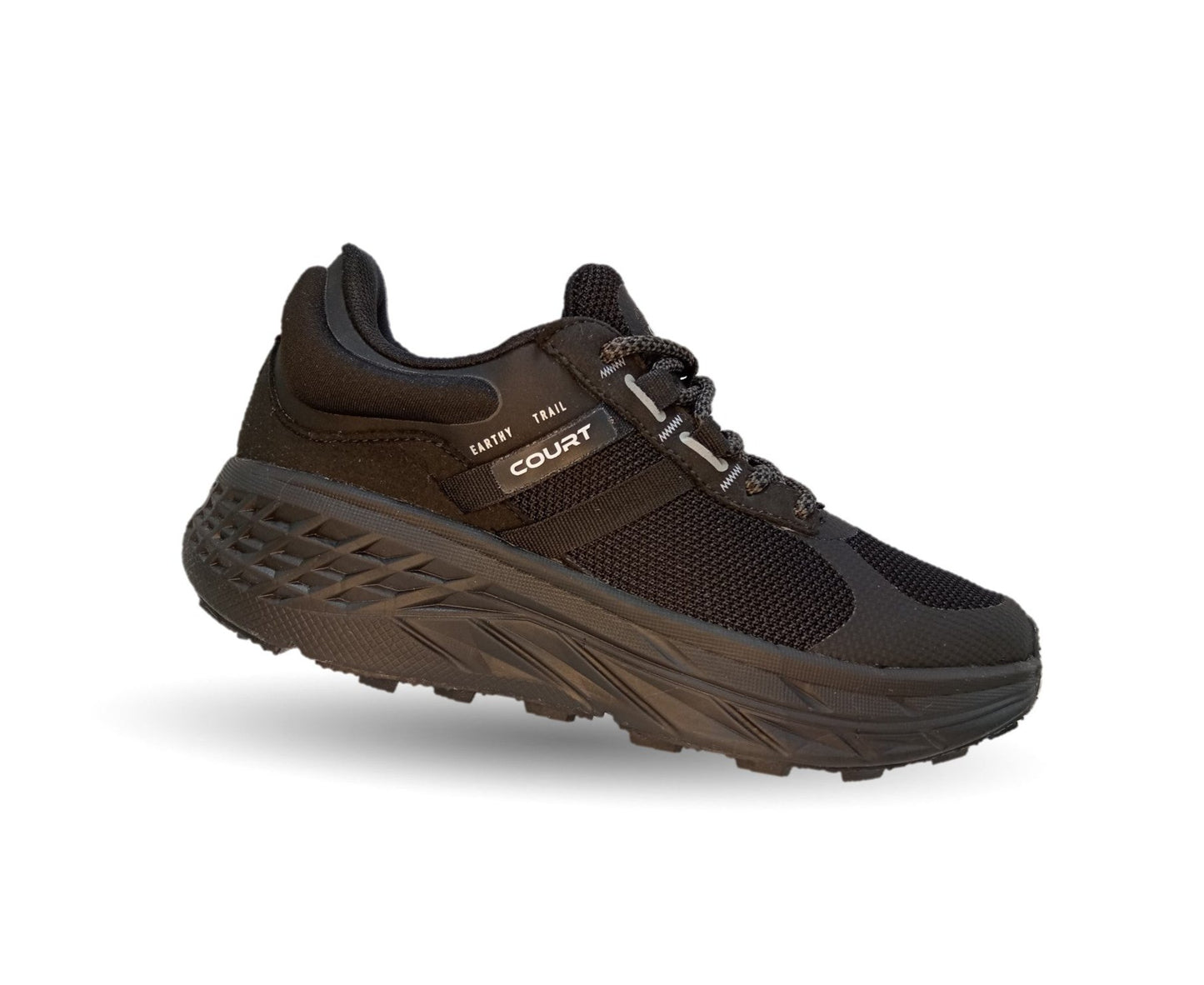 Tenis Deportivo con tecnología Breathable Court 7691 Negro Unisex para hombre y mujer