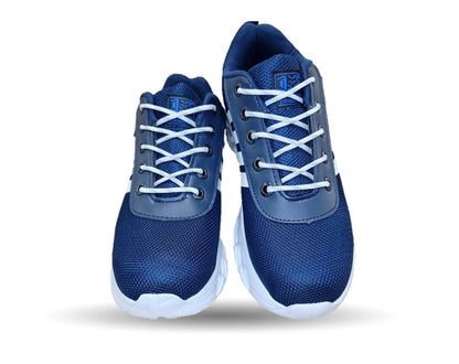 Tenis de Trabajo con casco de acero Cross X 1550 Marino/Blanco para hombre