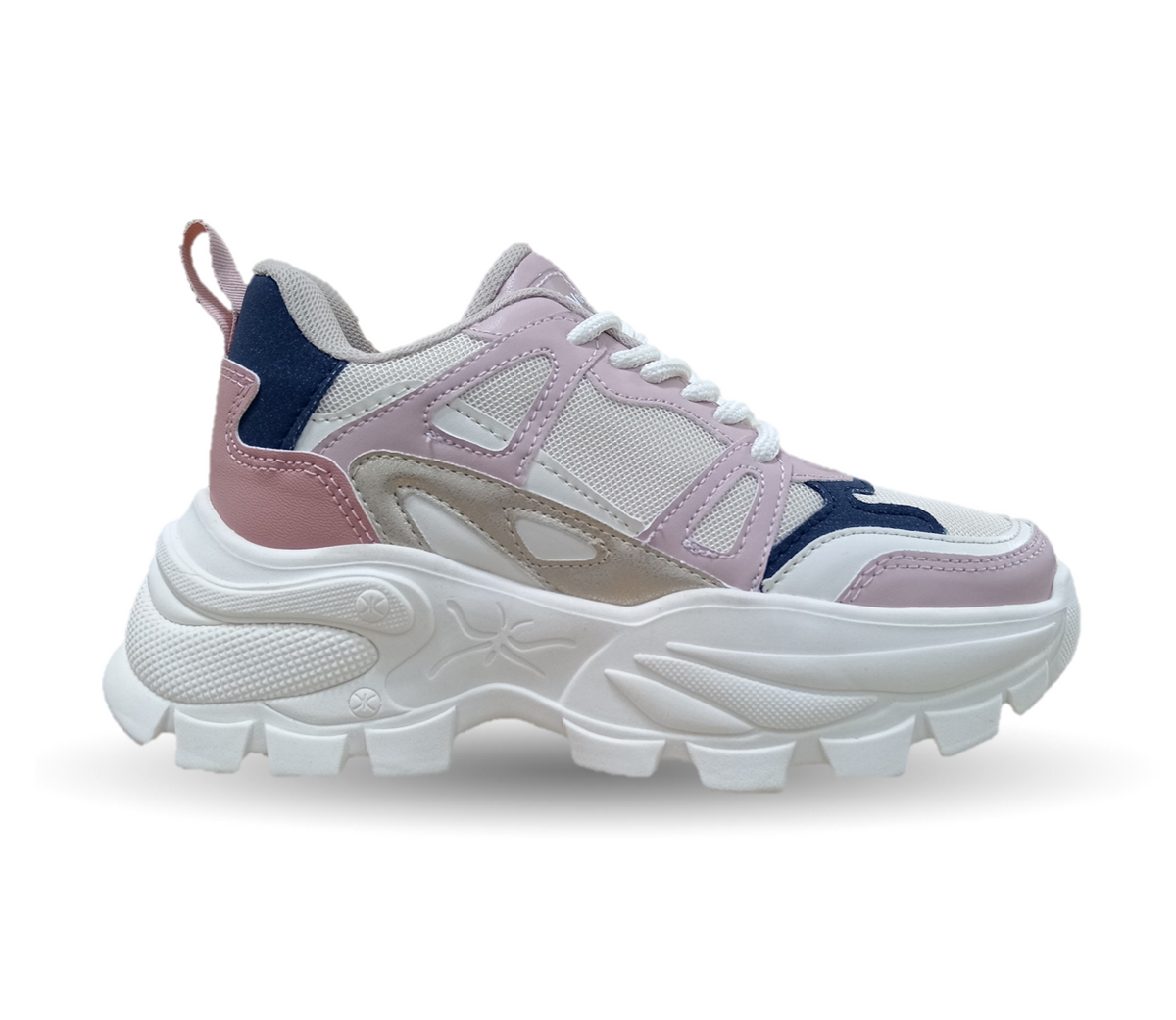Tenis Urbano con plataforma Daddy 12066 Late/Marino para mujer