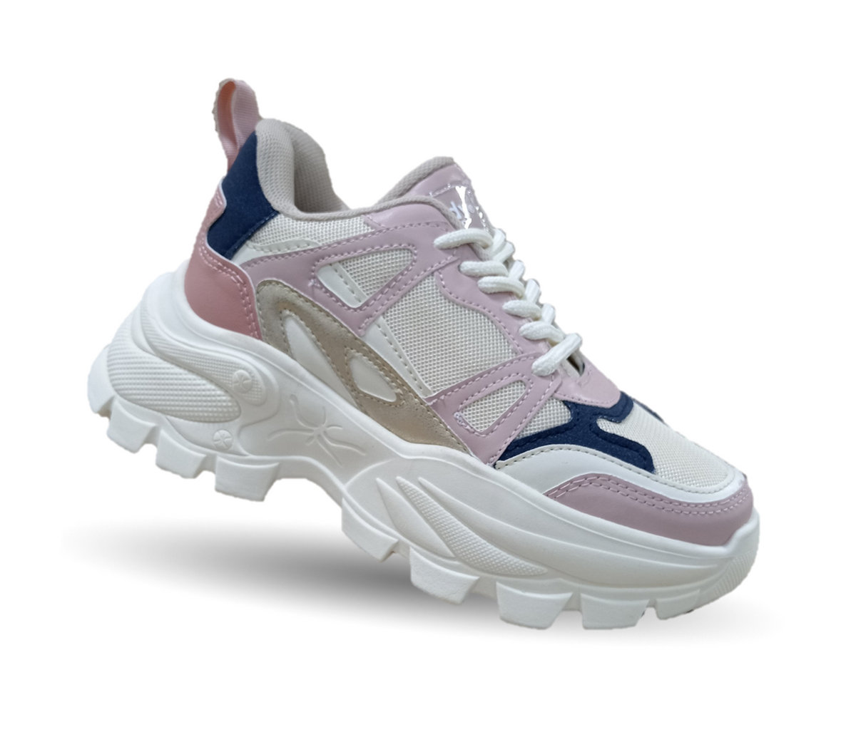 Tenis Urbano con plataforma Daddy 12066 Late/Marino para mujer