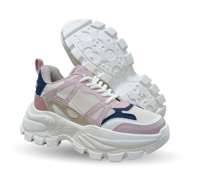 Tenis Urbano con plataforma Daddy 12066 Late/Marino para mujer