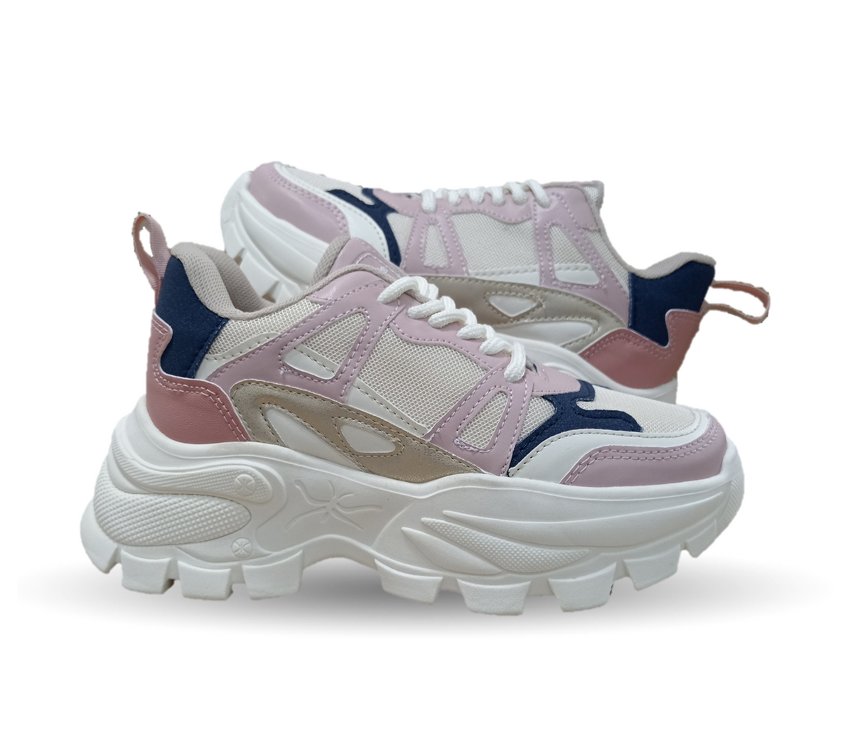 Tenis Urbano con plataforma Daddy 12066 Late/Marino para mujer