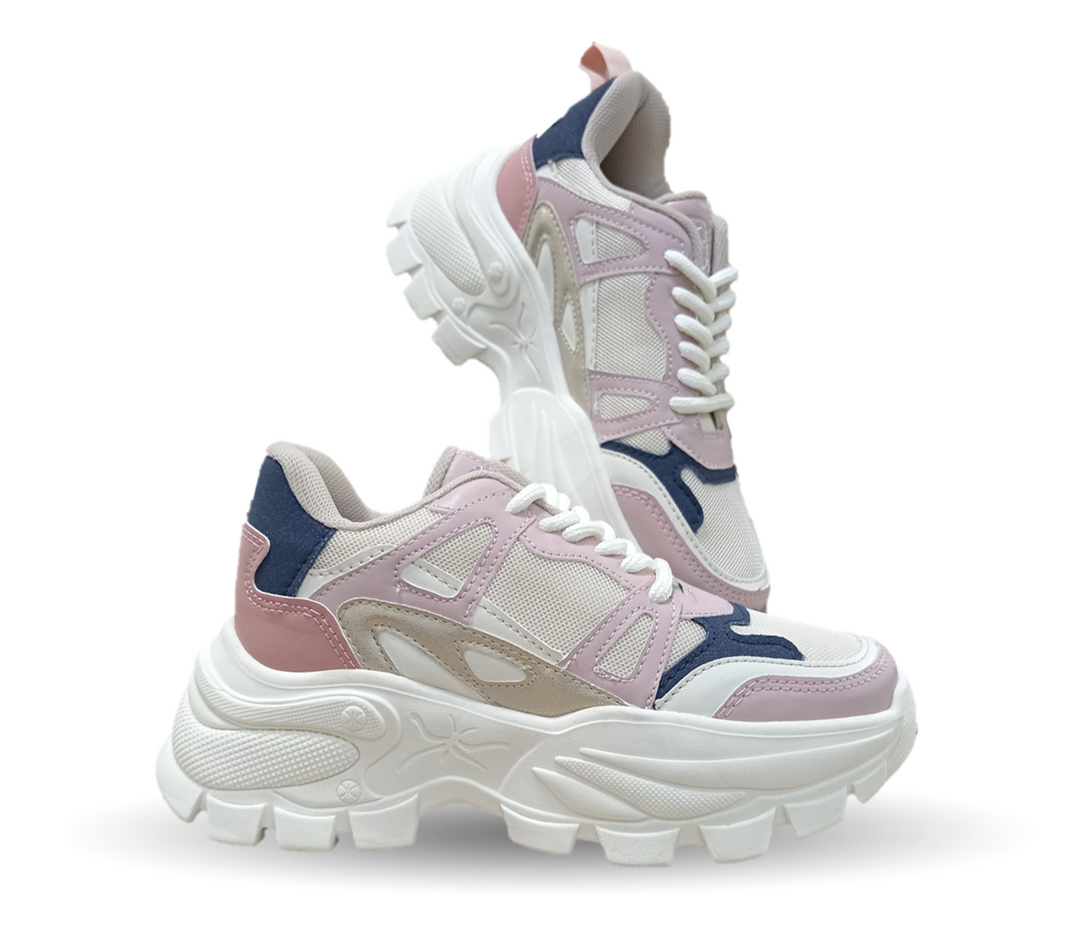 Tenis Urbano con plataforma Daddy 12066 Late/Marino para mujer