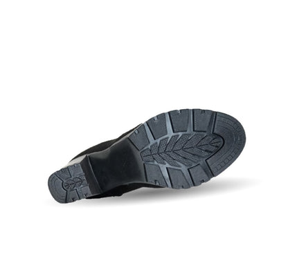 Bota Casual de tubo alto con cierre interno Dikamar 500 Negro para mujer