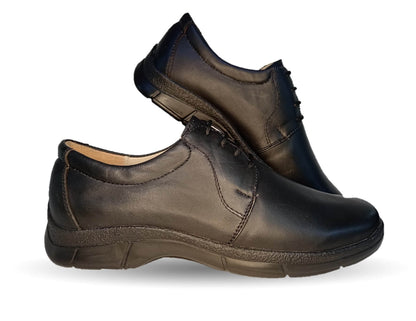 Zapato de Confort de piel D´Marco 100 Negro para hombre