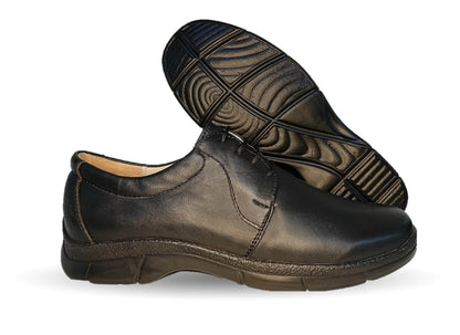 Zapato de Confort de piel D´Marco 100 Negro para hombre