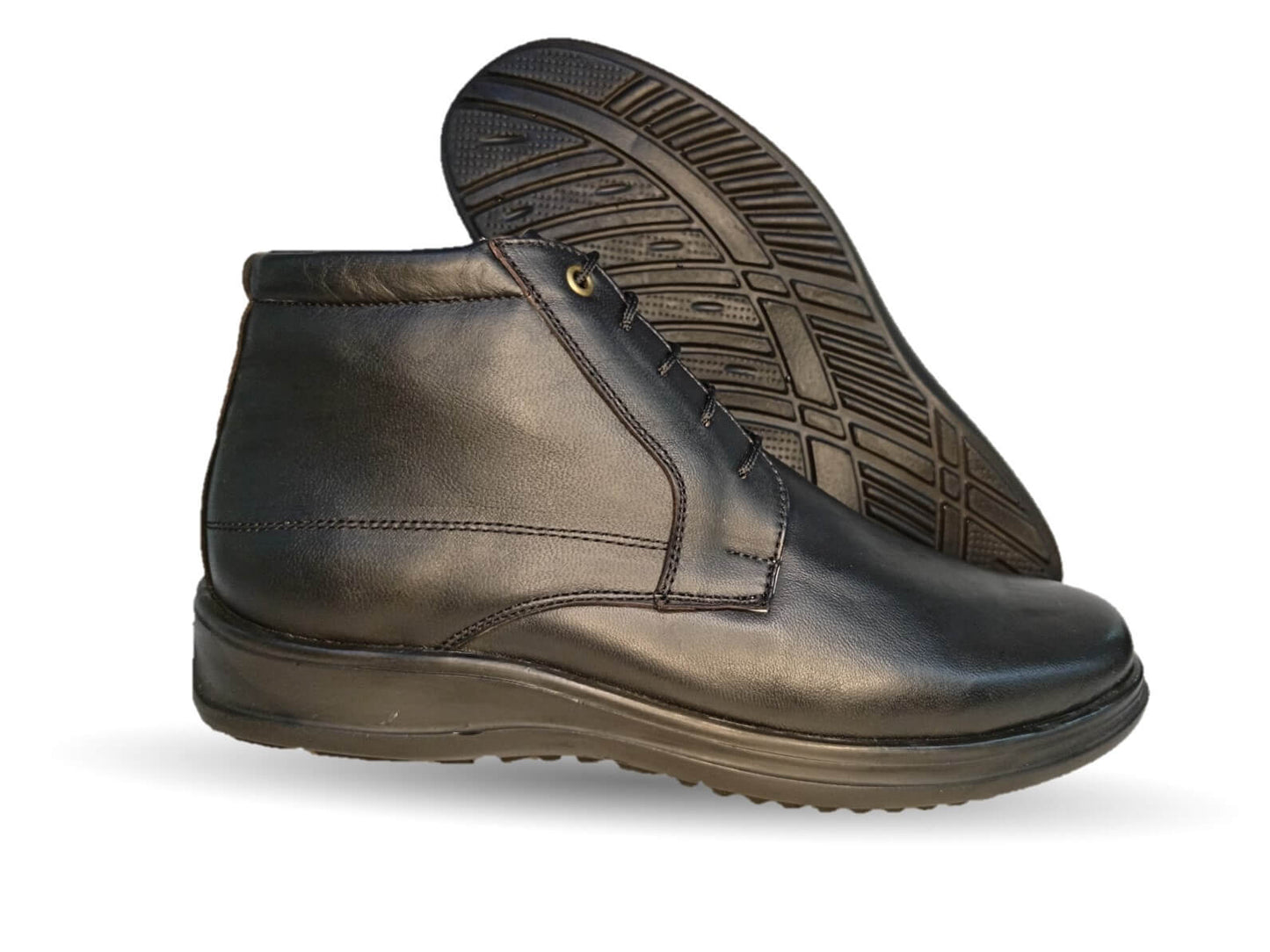 Bota de Confort de piel D´Marco 108 Negro para hombre