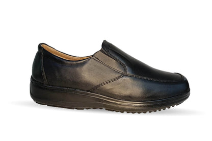 Zapato de Confort de piel D´Marco 5005 Negro para hombre