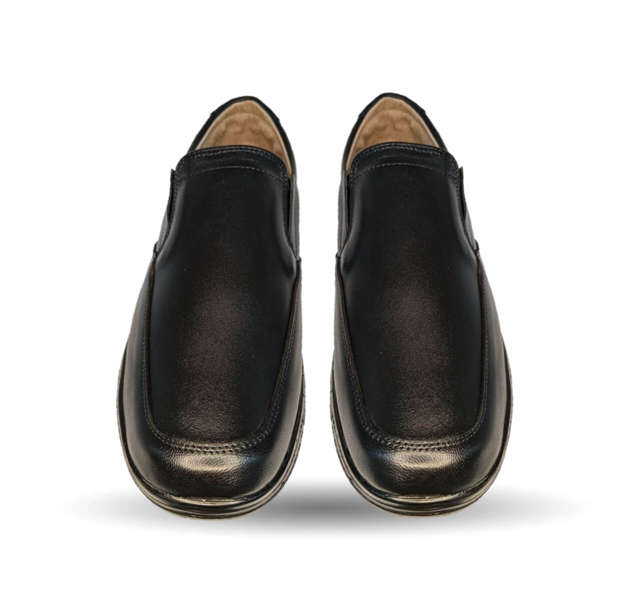 Zapato de Confort de piel D´Marco 5005 Negro para hombre