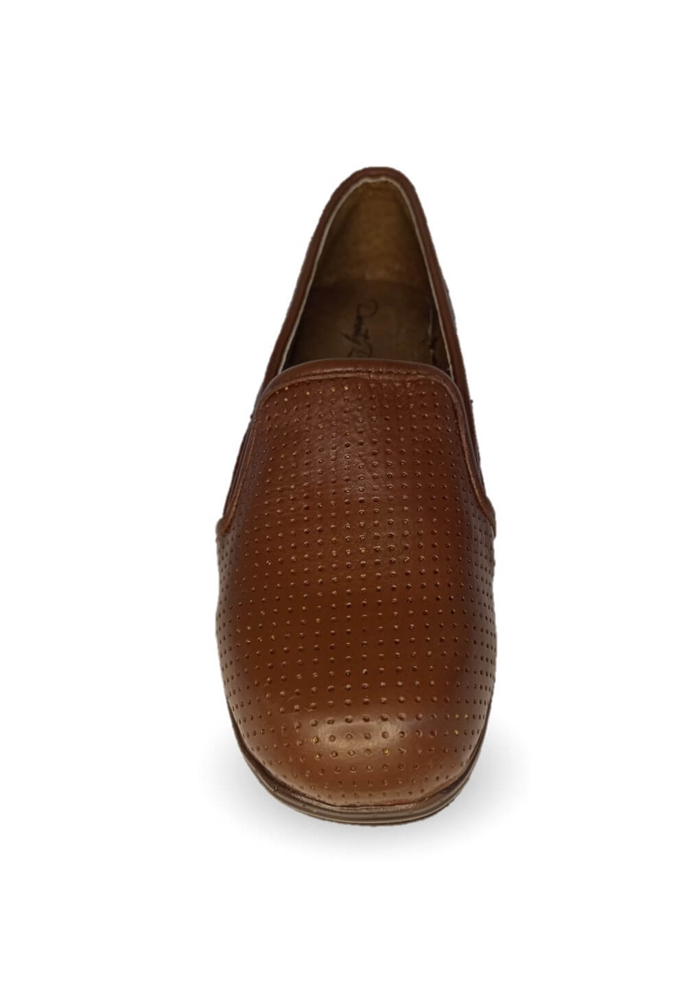 Zapato de Confort de piel bovino Dorothy Bell 382 Cogñac para mujer