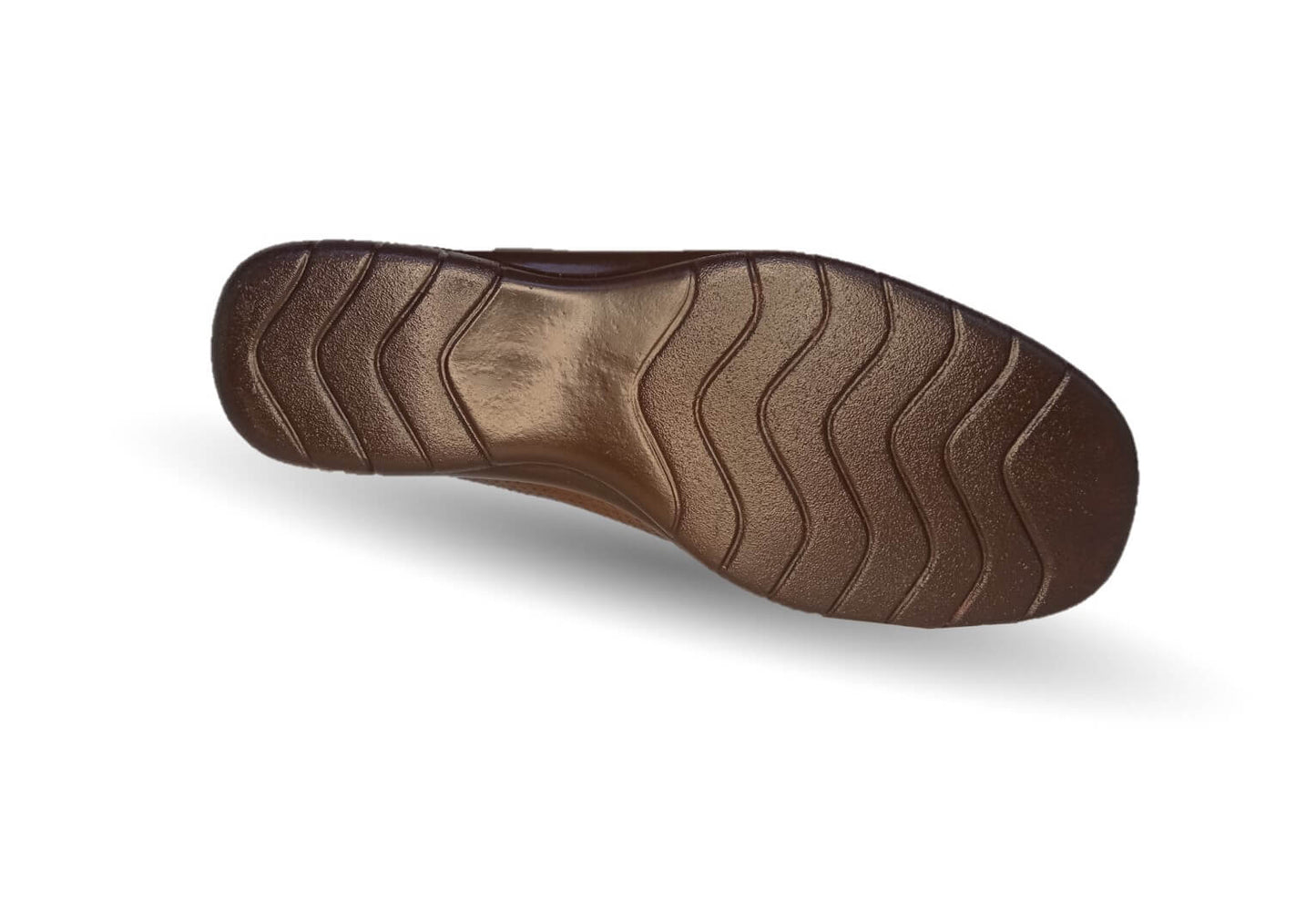 Zapato de Confort de piel bovino Dorothy Bell 382 Cogñac para mujer