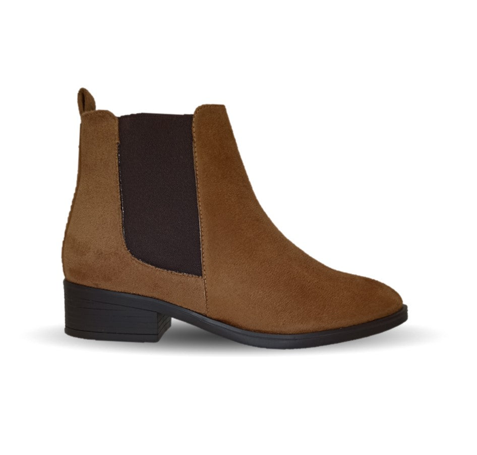 Botín Casual de moda Dva 166 Nobuck Melle para mujer