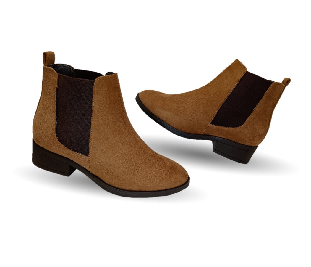 Botín Casual de moda Dva 166 Nobuck Melle para mujer