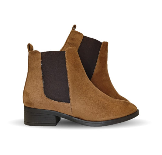 Botín Casual de moda Dva 166 Nobuck Melle para mujer
