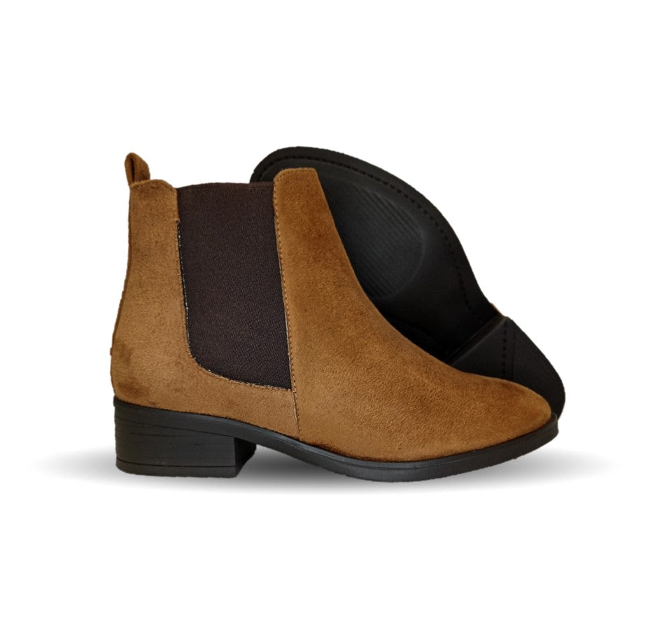 Botín Casual de moda Dva 166 Nobuck Melle para mujer