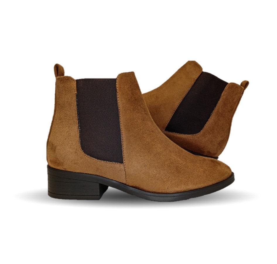 Botín Casual de moda Dva 166 Nobuck Melle para mujer