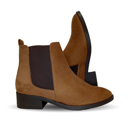 Botín Casual de moda Dva 166 Nobuck Melle para mujer