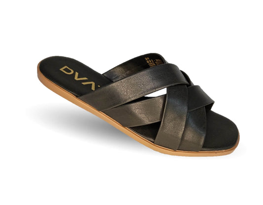 Sandalia de moda Dva 21300 Negro para mujer