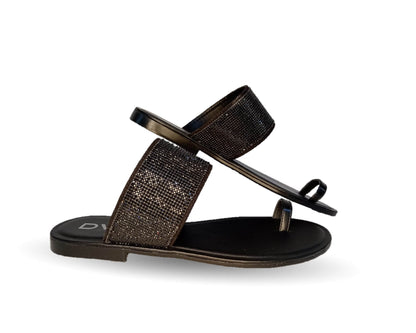 Sandalia de moda Dva 22233 Negro para mujer