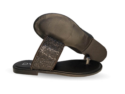 Sandalia de moda Dva 22233 Negro para mujer